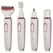 4-in-1 Rechargeable Electric Shaver for Women