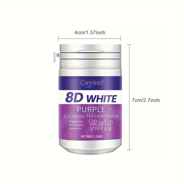 Purple Teeth Whitening Powder