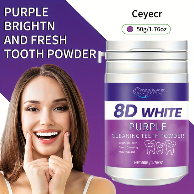 Purple Teeth Whitening Powder