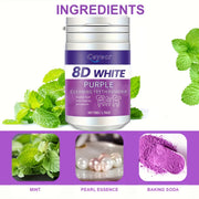 Purple Teeth Whitening Powder