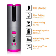 Automatic Cordless Curling Iron