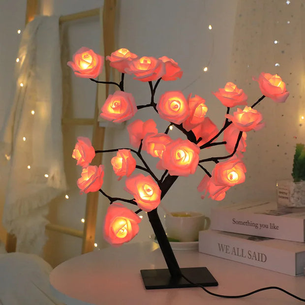 Rose LED Fairy Lamp