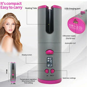 Automatic Cordless Curling Iron