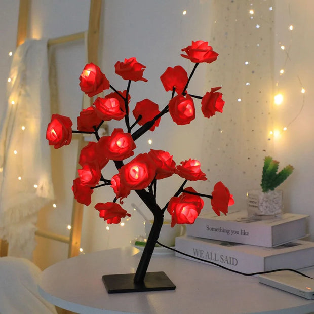 Rose LED Fairy Lamp