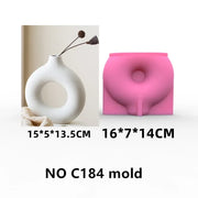 Donut Vase Silicone Mold Set