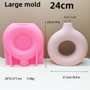 Donut Vase Silicone Mold Set