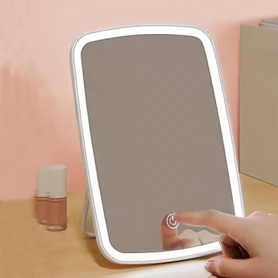 White LED Makeup Mirror with USB Charging