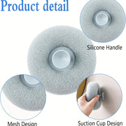 Suction Cup Exfoliating Bath Brush