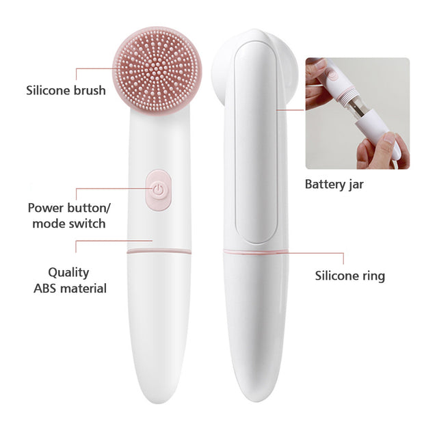 2-in-1 Cleansing Brush and Massager