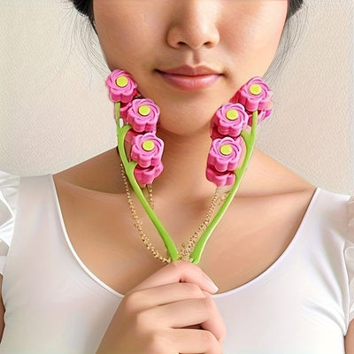 Flower Type Face Massage